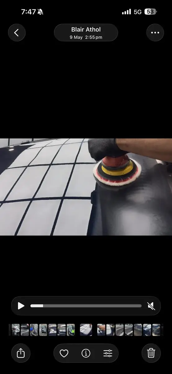 Scratch removal and paint correction in Adelaide